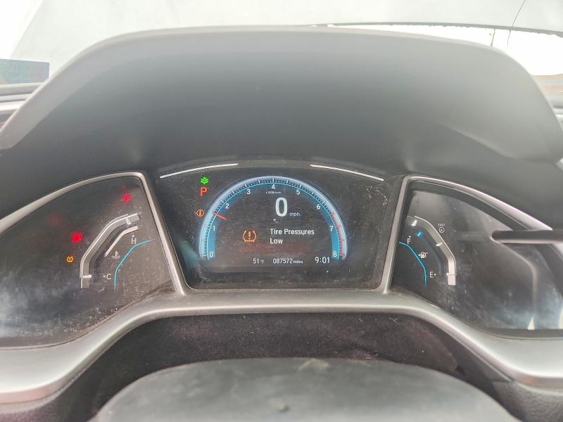 2018 Honda Civic VIN JHMFC1F37JX032248 COPART salvage auction — FRONT END, NM - CERT OF TITLE-SALVAGE, sold $3,100 on 2026-09-10 (photo 9)