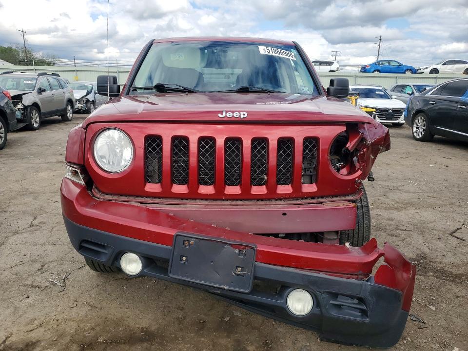2014 Jeep Liberty (patriot) VIN 1C4NJRFB6ED803377 COPART salvage auction — FRONT END, Pa - Certificate Of Salvage, sold $600 on 2026-07-02 (photo 5)