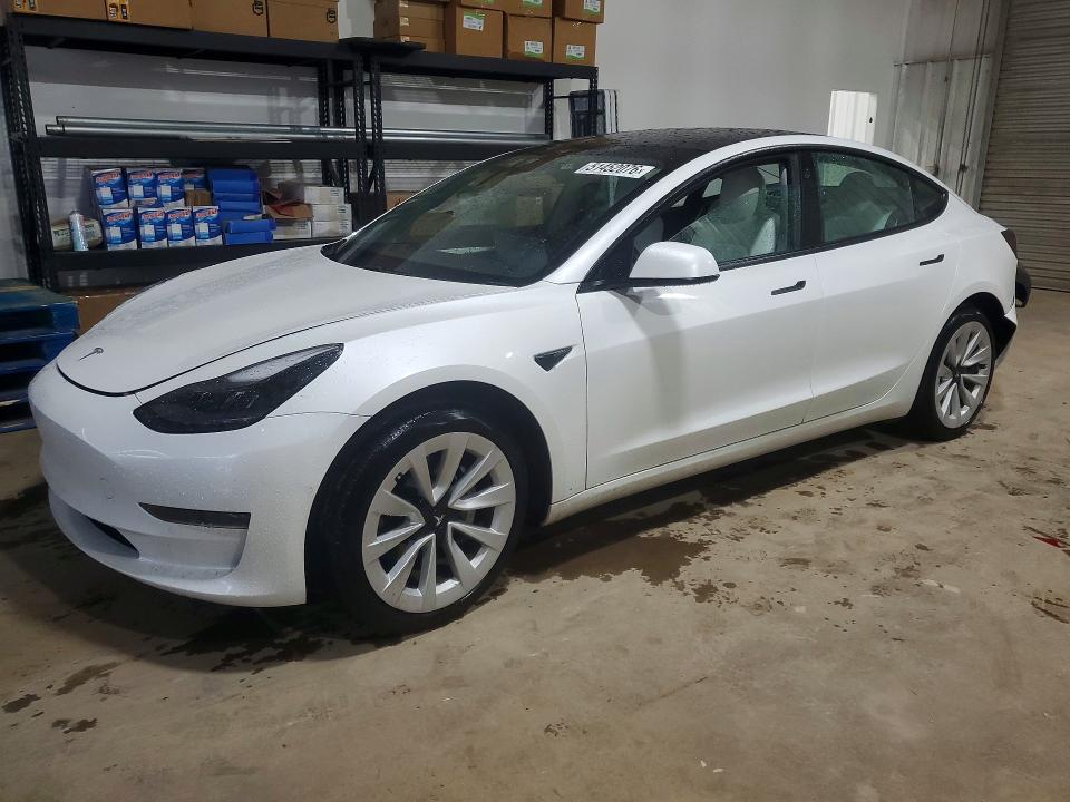 2021 Tesla Model 3 VIN 5YJ3E1EA2MF084979 COPART salvage auction — REAR END, Ga - Cert Of Title-Salvage, sold $13,200 on 2026-07-10 (photo 1)