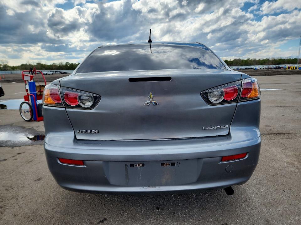 2014 Mitsubishi Lancer VIN JA32U2FU7EU011174 COPART salvage auction — ALL OVER, NJ - CERT OF TITLE-SALVAGE, sold $750 on 2026-07-27 (photo 6)