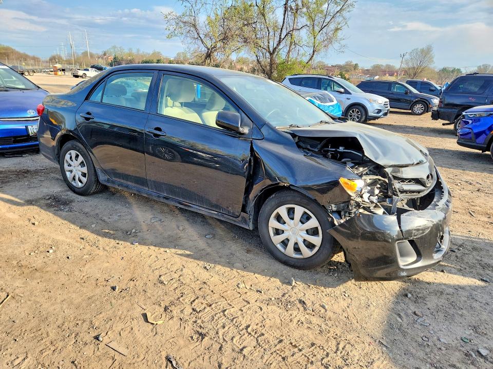 2012 Toyota Corolla VIN JTDBU4EEXC9170584 COPART salvage auction — FRONT END, Md - Parts Only-No Title Letter, sold $400 on 2026-07-16 (photo 4)