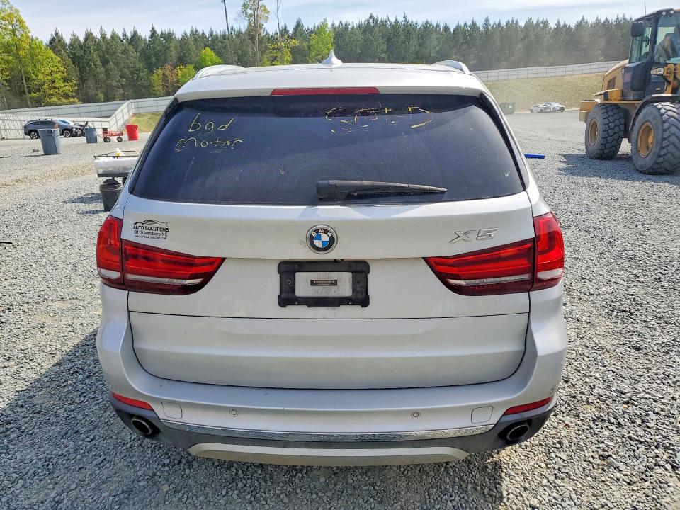2015 BMW X5 VIN 5UXKS4C50F0N08624 COPART salvage auction — FRONT END, Nc - Dealer Only Clean Title (P), sold $6,400 on 2026-07-02 (photo 6)