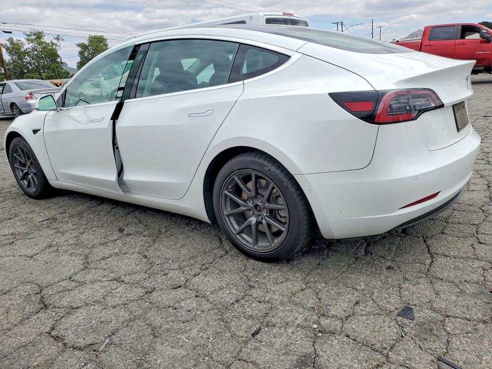 2020 Tesla Model 3 VIN 5YJ3E1EB9LF800431 COPART salvage auction — SIDE, Ca - Salvage Certificate, sold $4,050 on 2026-07-02 (photo 2)