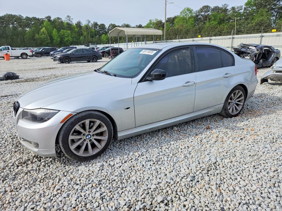 2011 BMW 3 series VIN WBAPH7C5XBE679687 COPART salvage auction — FRONT END, SC - CERT OF TITLE-SALVAGE, sold $350 on 2026-07-21 (photo 1)