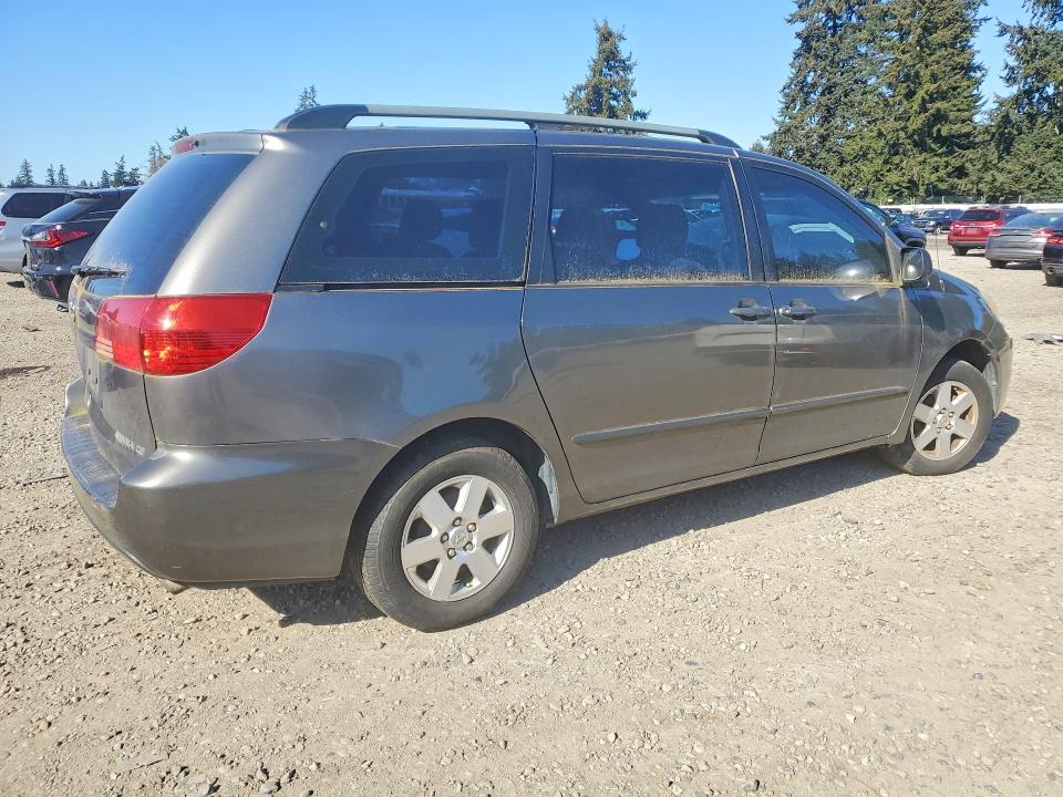 2004 Toyota Sienna VIN 5TDZA23C25S263830 COPART salvage auction — MECHANICAL, Wa - Aff Of Loss/Rel Of Interest, sold $350 on 2026-07-24 (photo 3)