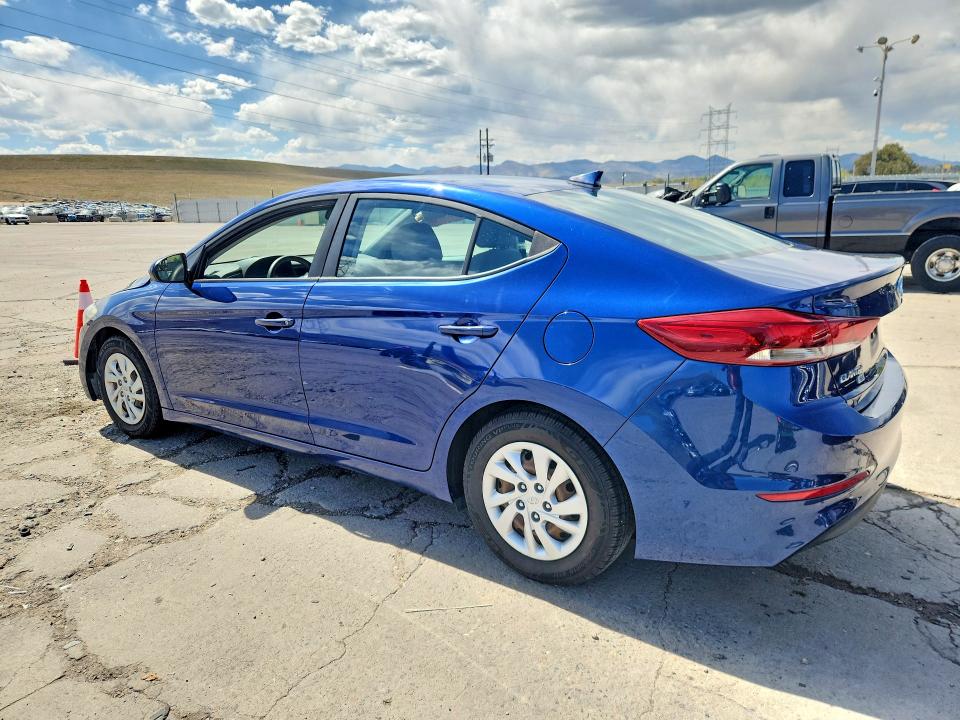 2017 Hyundai Elantra VIN 5NPD74LF1HH135247 COPART salvage auction — FRONT END, Tx - Salvage Vehicle Title, sold $400 on 2026-07-22 (photo 2)