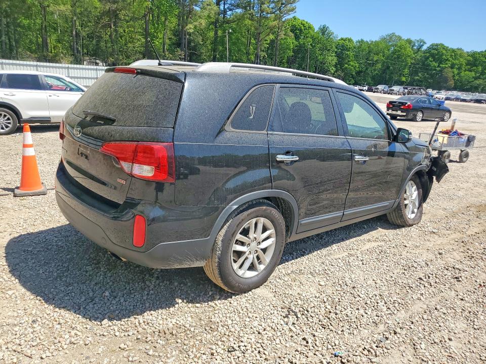 2015 Kia Sorento VIN 5XYKT3A60FG607216 COPART salvage auction — FRONT END, Nc - Salvage Certificate Of Title, sold $1,300 on 2026-07-06 (photo 3)
