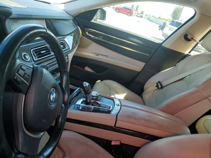 2012 BMW 7er VIN WBAKC8C57CC437645 COPART salvage auction — PARTIAL REPAIR, Fl - Cert Of Title-Rebuilt, sold $400 on 2026-07-15 (photo 9)