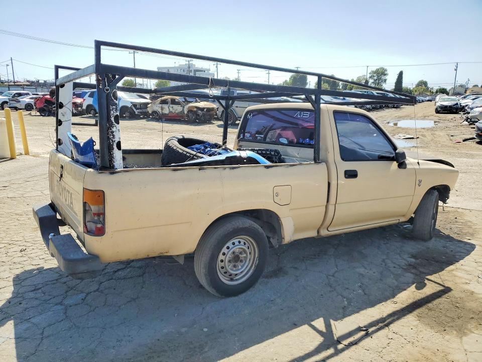 1990 Toyota Pickup VIN JT4RN81A3L0052046 COPART salvage auction — FRONT END, Ca - Salvage Certificate, sold $700 on 2026-07-23 (photo 3)