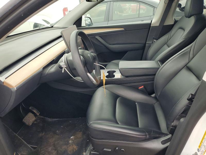 2022 Tesla Model y VIN 7SAYGDEE8NA012920 COPART salvage auction — REAR END, Il - Salvage Certificate, sold $8,100 on 2026-07-02 (photo 7)