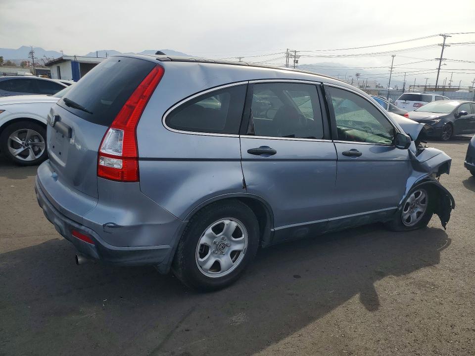 2007 Honda Cr-v VIN JHLRE48317C038380 COPART salvage auction — FRONT END, Ca - Salvage Certificate, sold $375 on 2026-07-08 (photo 3)