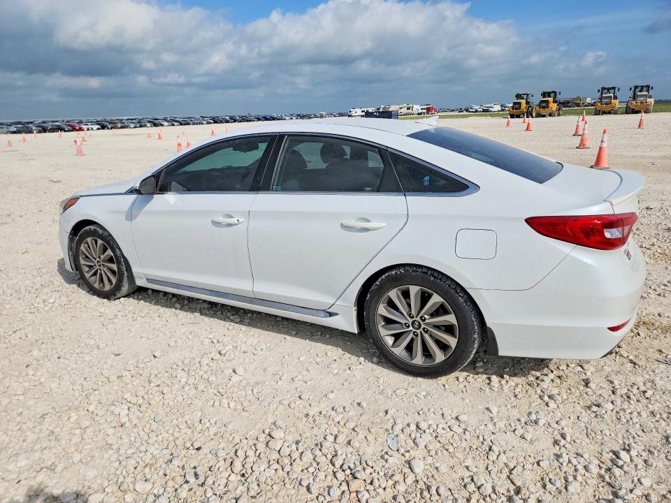 2015 Hyundai Sonata VIN 5NPE34AFXFH080734 COPART salvage auction — FRONT END, Tx - Cert Of Title-Rebuilt Salvage, sold $1,900 on 2026-07-02 (photo 2)