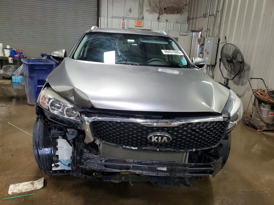 2017 Kia Sorento VIN 5XYPGDA51HG333891 COPART salvage auction — FRONT END, Il - Salvage Certificate, sold $2,450 on 2026-07-07 (photo 5)