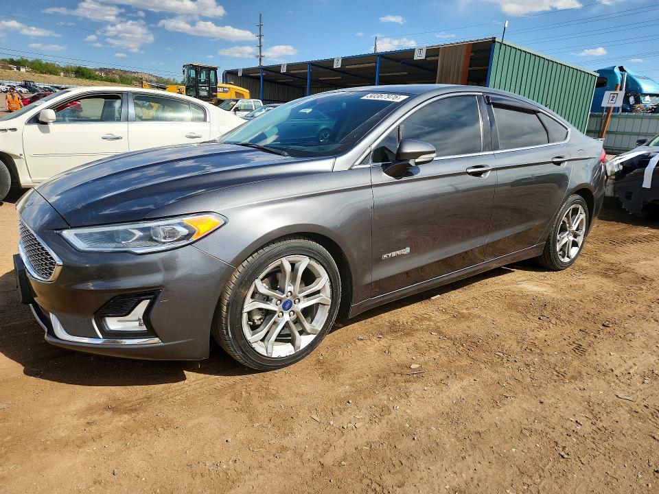 2019 Ford Fusion VIN 3FA6P0RU3KR240180 COPART salvage auction — SIDE, Co - Salvage Title, sold $3,900 on 2026-07-02 (photo 1)
