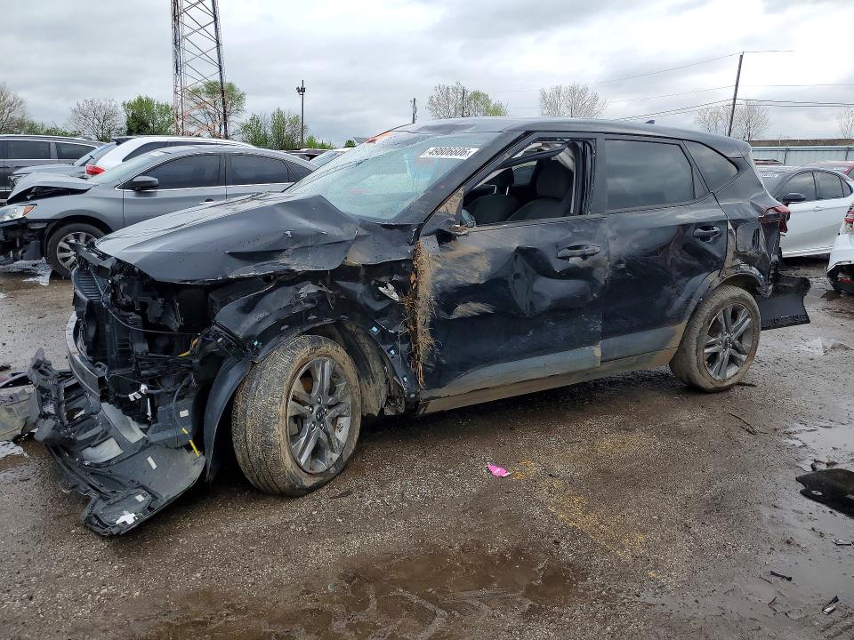 2021 Kia Seltos VIN KNDEPCAAXM7186587 COPART salvage auction — ALL OVER, Mi - Scrap Certificate Of Title, sold $1,350 on 2026-07-06 (photo 1)