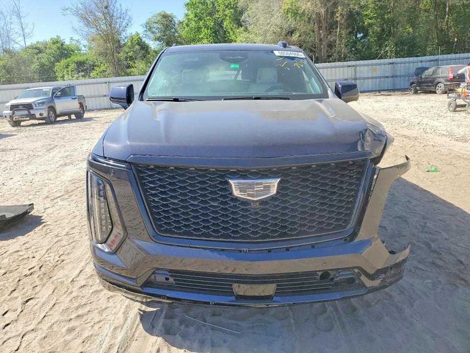 2025 Cadillac Escalade VIN 1GYS9GRL4SR412399 COPART salvage auction — FRONT END, Salvage Title, sold $61,000 on 2026-08-21 (photo 5)
