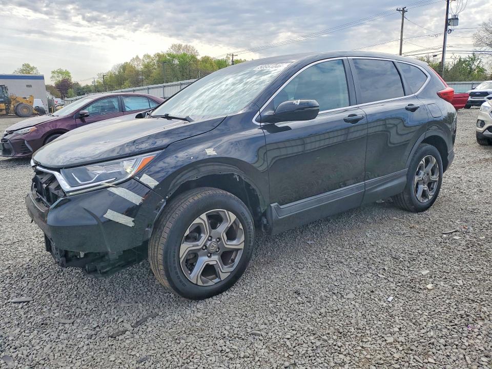 2017 Honda Cr-v VIN 2HKRW2H57HH685842 COPART salvage auction — FRONT END, Nj - Cert Of Title-Salvage, sold $5,300 on 2026-07-02 (photo 1)