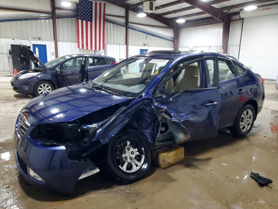2009 Hyundai Elantra VIN KMHDU46D49U814306 COPART salvage auction — SIDE, PA - CERTIFICATE OF SALVAGE, sold $425 on 2026-07-15 (photo 1)