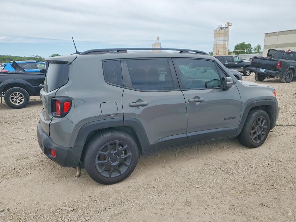 2020 Jeep Renegade VIN ZACNJABB2LPL23288 COPART salvage auction — SIDE, Ks - Cert Of Title-Salvage, sold $2,400 on 2026-08-11 (photo 3)
