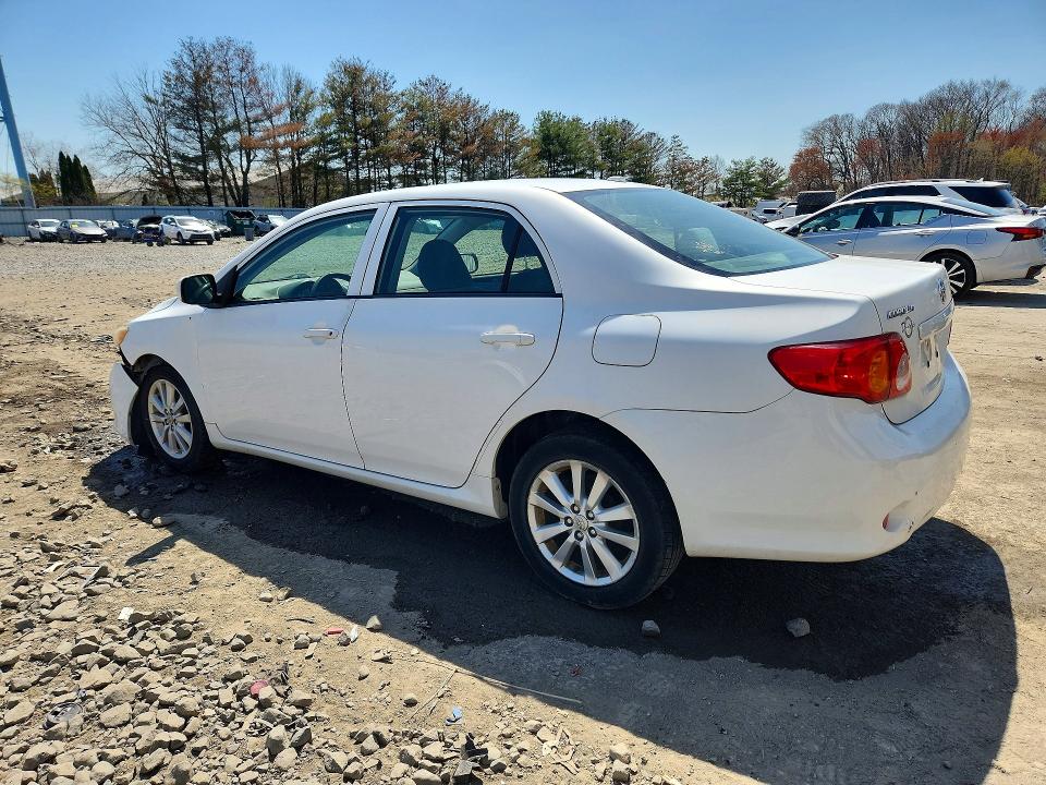2009 Toyota Corolla VIN JTDBL40E599022488 COPART salvage auction — FRONT END, Nj - Cert Of Title-Salvage, sold $225 on 2026-07-29 (photo 2)