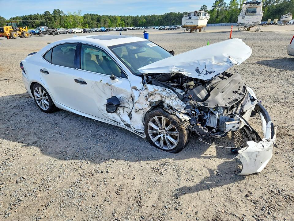 2016 Lexus Is VIN JTHBA1D27G5010902 COPART salvage auction — FRONT END, Tn - Salvage Certificate, sold $1,150 on 2026-07-13 (photo 4)
