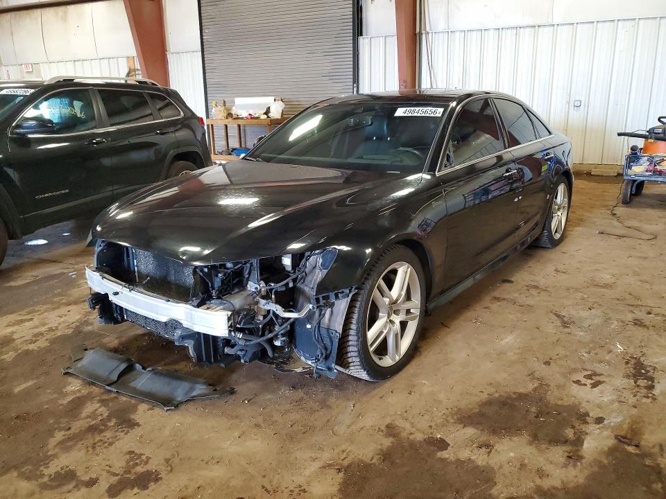 2016 Audi A6 VIN WAUHGAFC2GN016524 COPART salvage auction — FRONT END, Mi - Certificate Of Title, sold $2,250 on 2026-07-31 (photo 1)