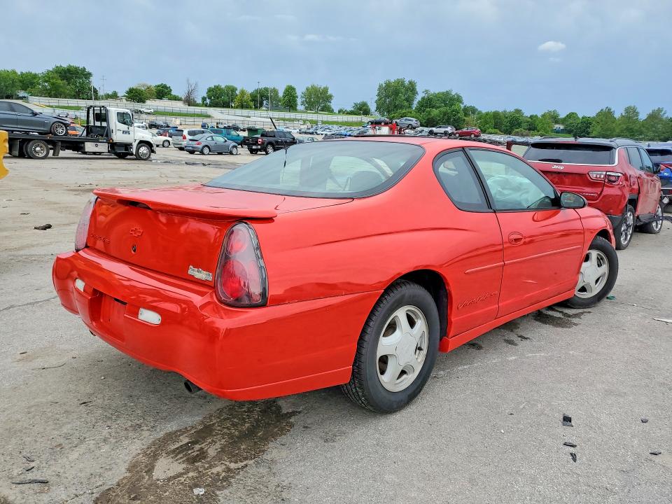 2001 Chevrolet Monte carlo VIN 2G1WX15K219291655 COPART salvage auction — FRONT END, Mo - Bill Of Sale - Destruction, sold $300 on 2026-07-02 (photo 3)