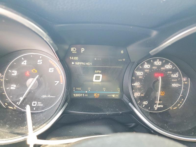 2018 Alfa romeo Stelvio VIN ZASFAKPN4J7B71533 COPART salvage auction — FRONT END, Il - Salvage Certificate, sold $1,850 on 2026-07-07 (photo 9)