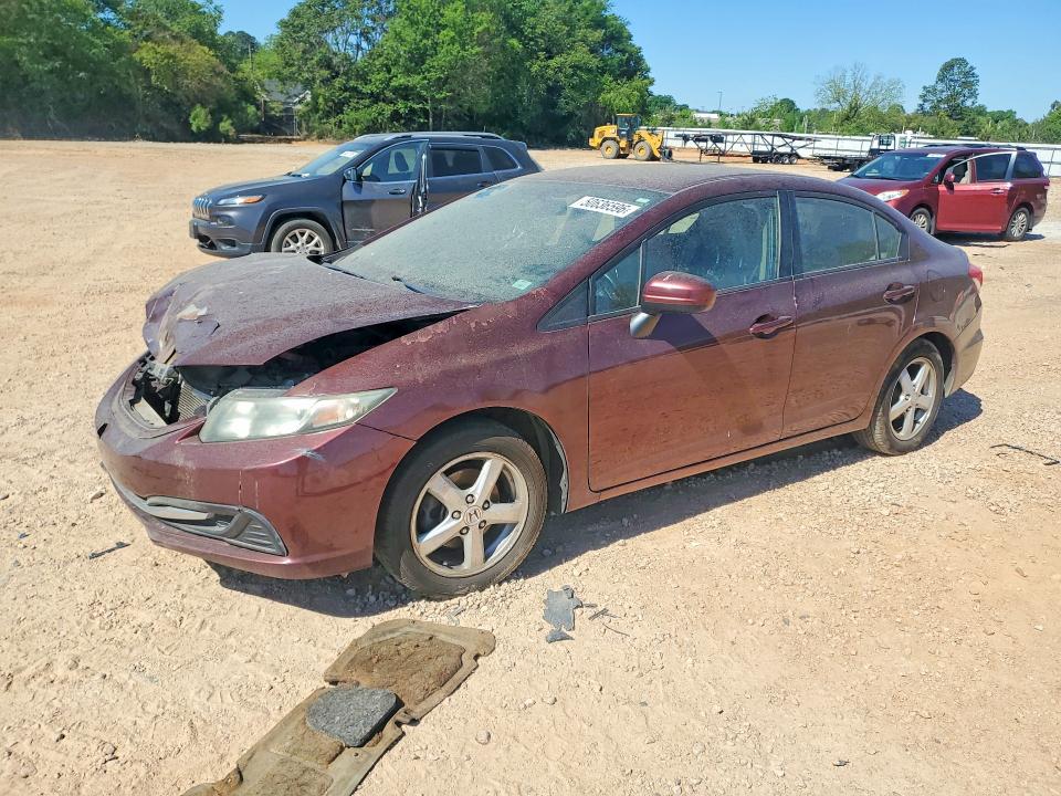 2015 Honda Civic VIN 19XFB2F54FE119852 COPART salvage auction — FRONT END, Nc - Salvage Certificate Of Title, sold $2,100 on 2026-07-06 (photo 1)