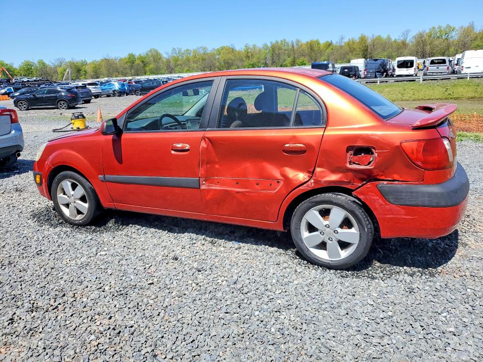 2007 Kia Rio VIN KNADE123276277396 COPART salvage auction — REAR END, Nj - Cert Of Title-Salvage, sold $350 on 2026-07-28 (photo 2)