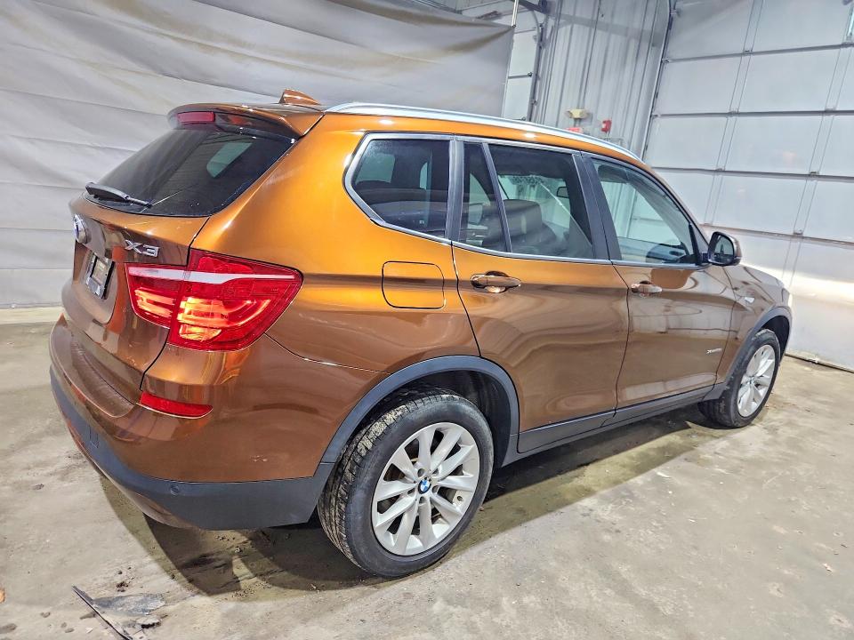 2017 BMW X3 VIN 5UXWX9C59H0T01264 COPART salvage auction — FRONT END, Nh - Cert Of Title-Salvage, sold $1,700 on 2026-07-21 (photo 3)