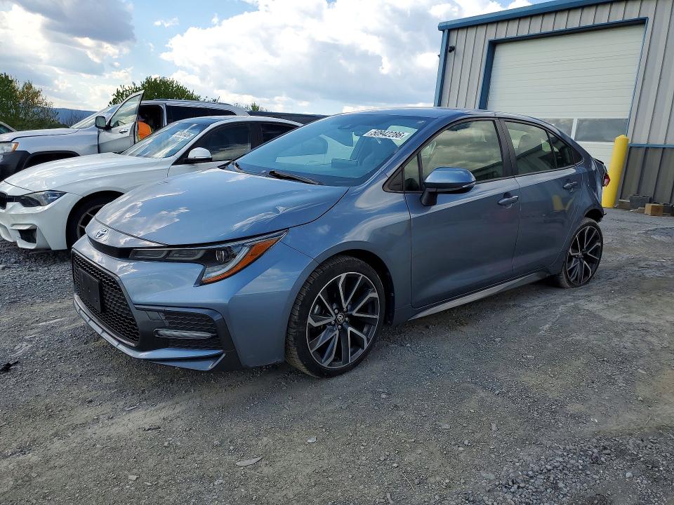 2020 Toyota Corolla VIN JTDS4RCE9LJ034395 COPART salvage auction — REAR END, Md - Cert Of Salvage > 75% Damage, sold $5,100 on 2026-07-10 (photo 1)