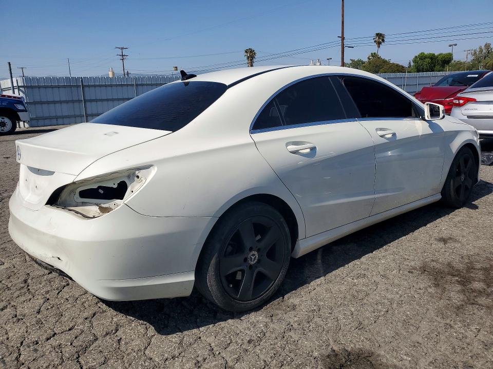 2018 Mercedes-benz Cla-klasse VIN WDDSJ4EB5JN611806 COPART salvage auction — REAR END, CA - SALVAGE CERTIFICATE, sold $5,700 on 2026-08-13 (photo 3)