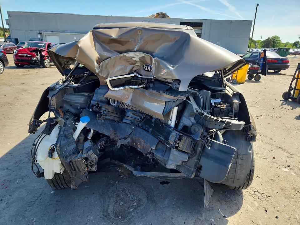 2014 Kia Soul VIN KNDJP3A50E7037673 COPART salvage auction — FRONT END, Id - Salvage Certificate Of Title, sold $300 on 2026-07-15 (photo 5)