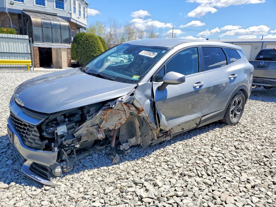 2023 Kia Sportage VIN KNDPUCAF0P7039096 COPART salvage auction — FRONT END, Va - Certificate Of Title (P), sold $7,100 on 2026-07-08 (photo 1)