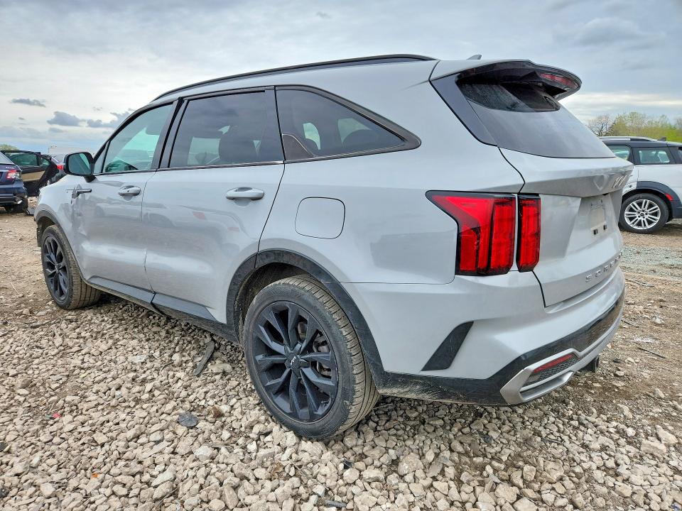 2022 Kia Sorento VIN 5XYRK4LF0NG093533 COPART salvage auction — FRONT END, Il - Salvage Certificate, sold $7,000 on 2026-07-15 (photo 2)