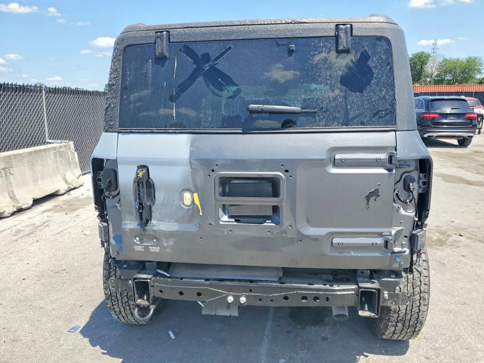 2025 Ford Bronco VIN 1FMDE7BH8SLA43156 COPART salvage auction — BURN, Fl - Cert Of Title Slvg Rebuildable, sold $20,100 on 2026-07-02 (photo 6)