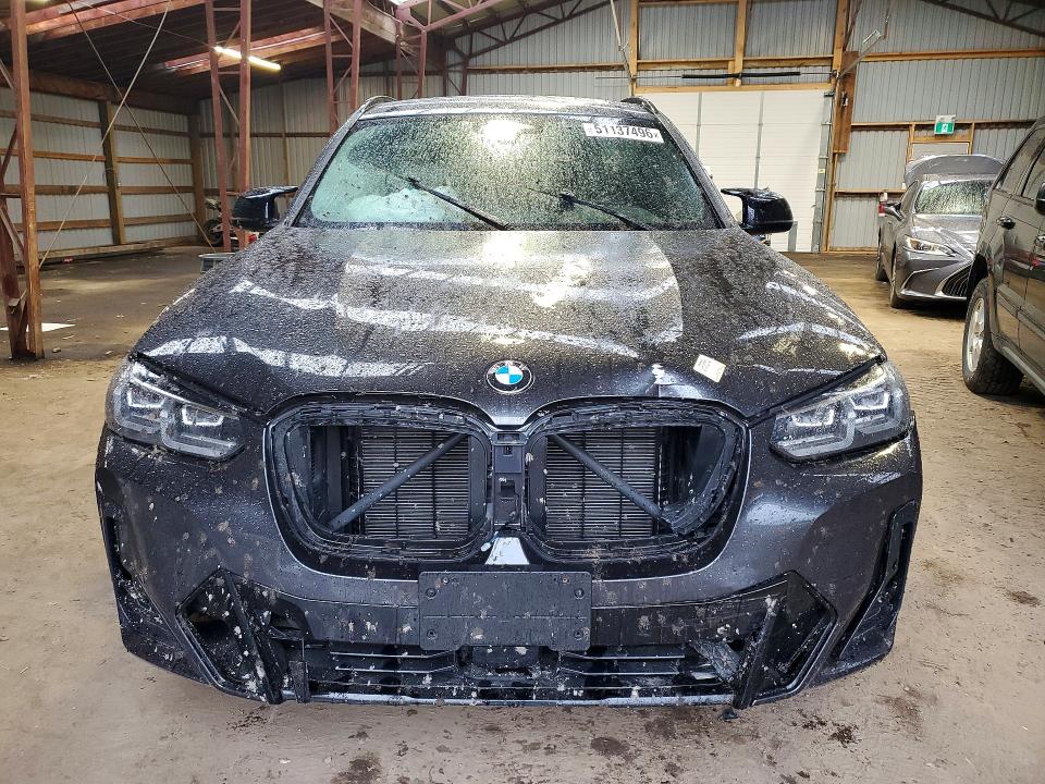 2023 BMW X3 VIN 5UX83DP06P9N73772 COPART salvage auction — FRONT END, On - Permit No Brand - Unfit, sold $30,500 on 2026-07-21 (photo 5)