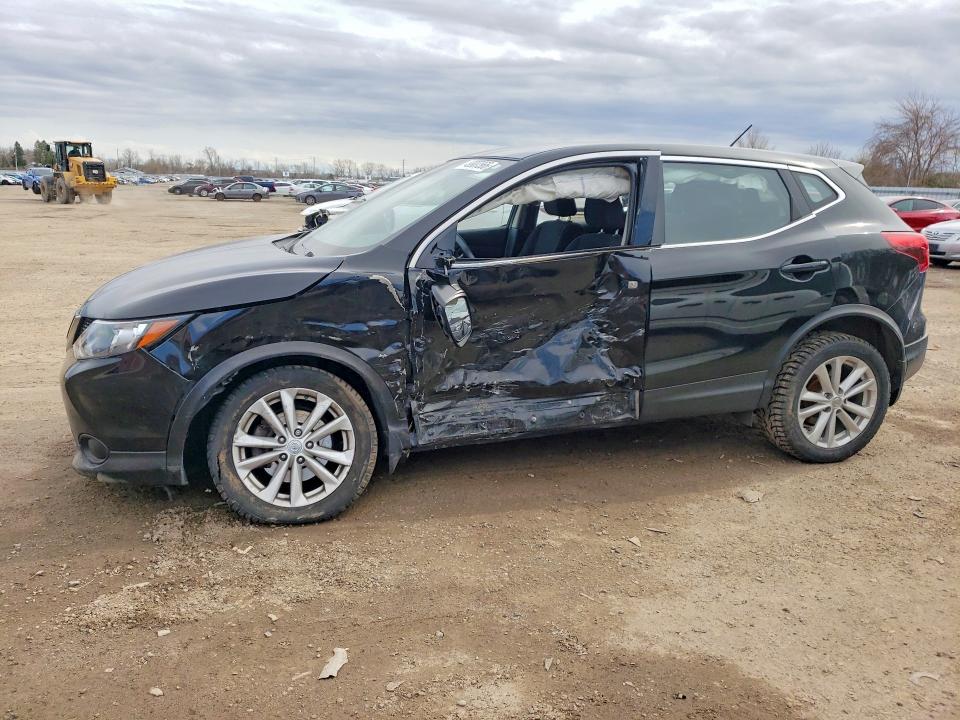 2018 Nissan Qashqai VIN JN1BJ1CPXJW187060 COPART salvage auction — SIDE, On - Permit No Brand - Unfit, sold $2,150 on 2026-07-09 (photo 1)