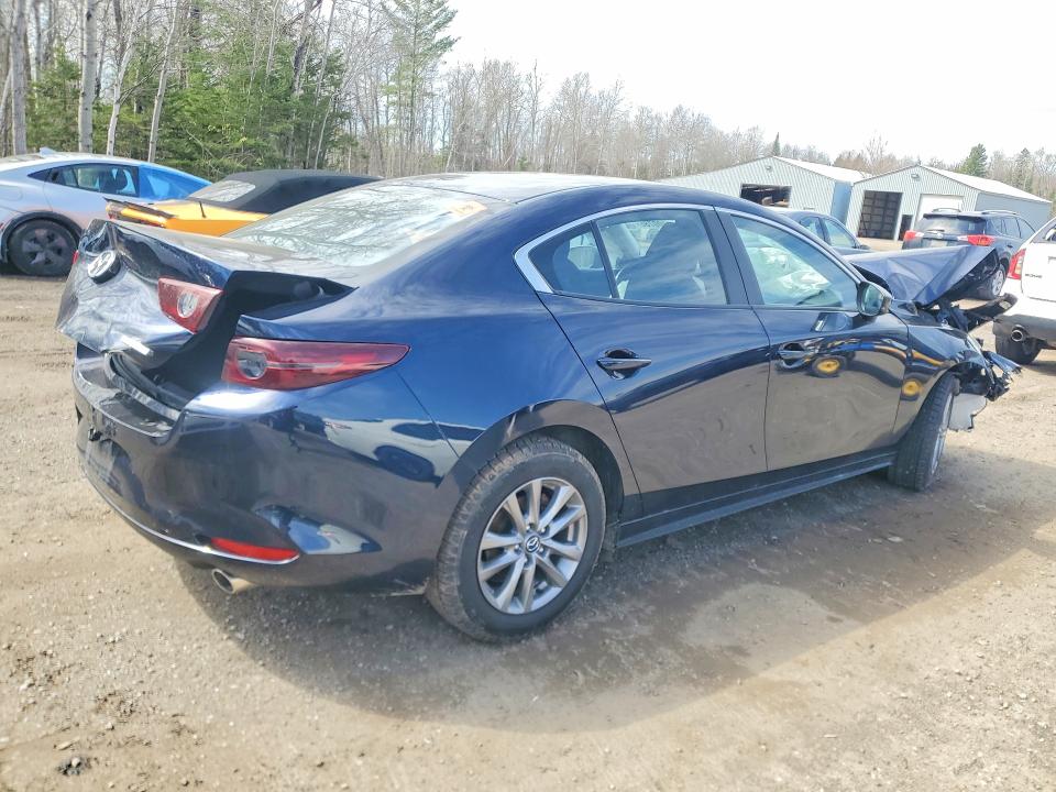 2021 Mazda 3 VIN JM1BPAB77M1346227 COPART salvage auction — FRONT END, On - Permit Salvage, sold $550 on 2026-07-09 (photo 3)