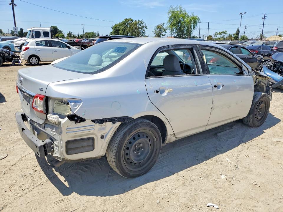 2012 Toyota Corolla VIN 5YFBU4EE7CP054589 COPART salvage auction — SIDE, Ca - Salvage Certificate, sold $1,700 on 2026-07-16 (photo 3)