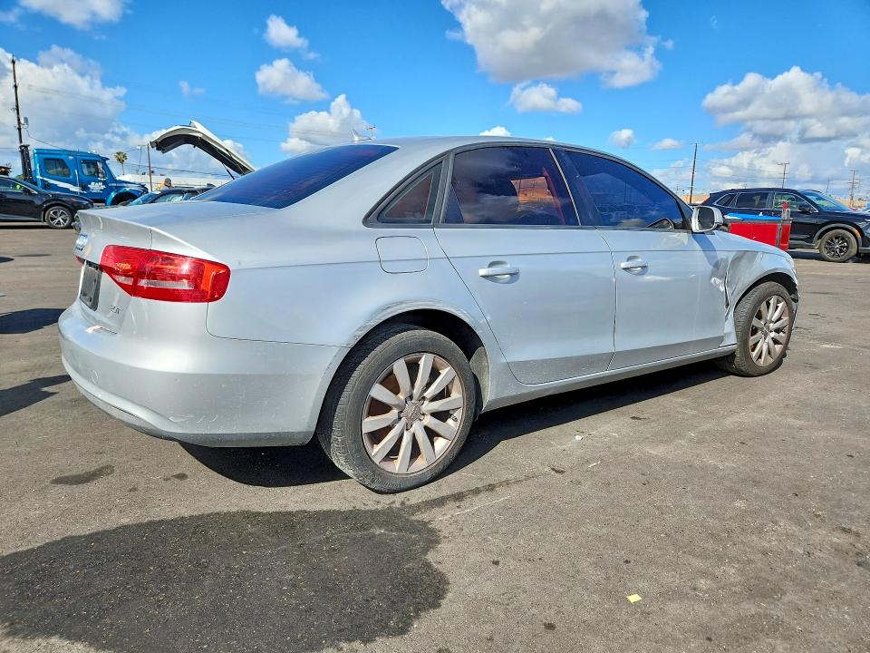 2013 Audi A4 VIN WAUAFAFL6DN023198 COPART salvage auction — SIDE, Ca - Salvage Certificate, sold $225 on 2026-07-27 (photo 3)