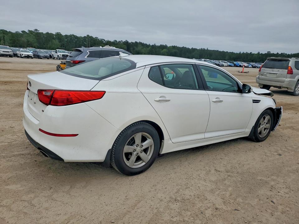2015 Kia Optima VIN KNAGM4A76F5608104 COPART salvage auction — FRONT END, Sc - Cert Of Title-Salvage, sold $550 on 2026-07-27 (photo 3)