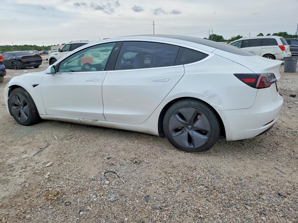 2020 Tesla Model 3 VIN 5YJ3E1EB8LF639621 COPART salvage auction — FRONT END, Tx - Salvage Vehicle Title, sold $8,600 on 2026-08-03 (photo 2)