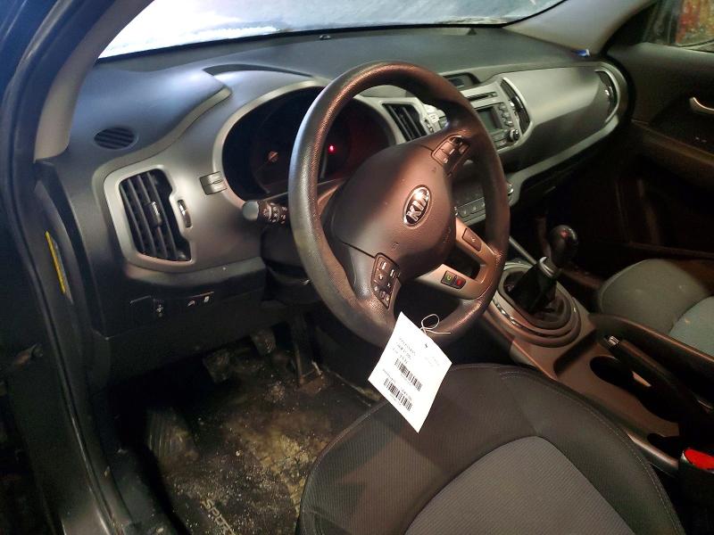 2015 Kia Sportage VIN KNDPB3AC6F7695247 COPART salvage auction — FRONT END, ON - PERMIT NO BRAND - UNFIT, sold $125 on 2026-07-28 (photo 8)
