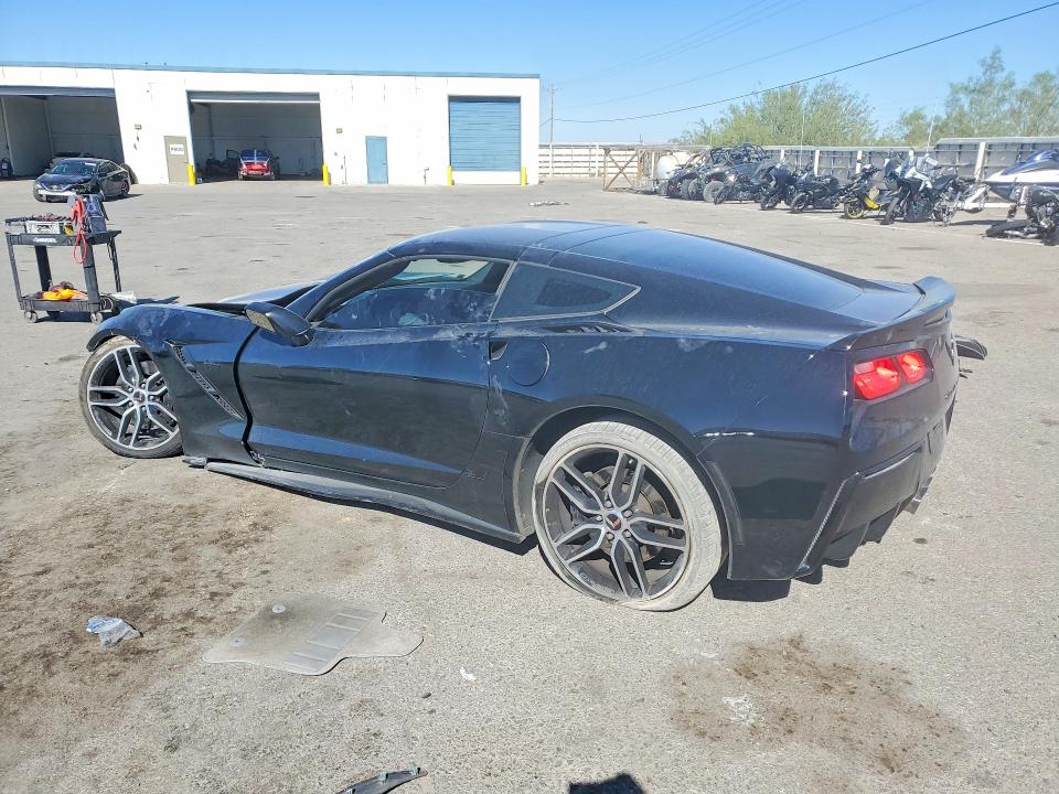 2015 Chevrolet Corvette VIN 1G1YM2D72F5115875 COPART salvage auction — FRONT END, Tx - Salvage Vehicle Title, sold $200 on 2026-07-02 (photo 2)