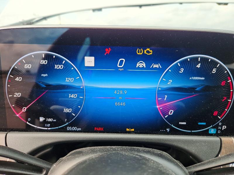 2024 Mercedes-benz E-klasse VIN W1KLF6BB9RA044475 COPART salvage auction — FRONT END, Tx - Certificate Of Title, sold $4,000 on 2026-07-30 (photo 9)