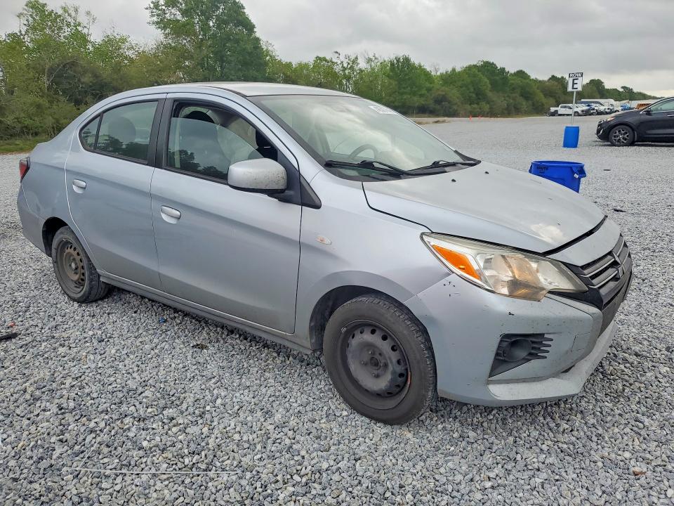 2023 Mitsubishi Mirage VIN ML32FUFJ6PHF01829 COPART salvage auction — SIDE, La - Cert Of Title-Salvage, sold $1,550 on 2026-07-13 (photo 4)