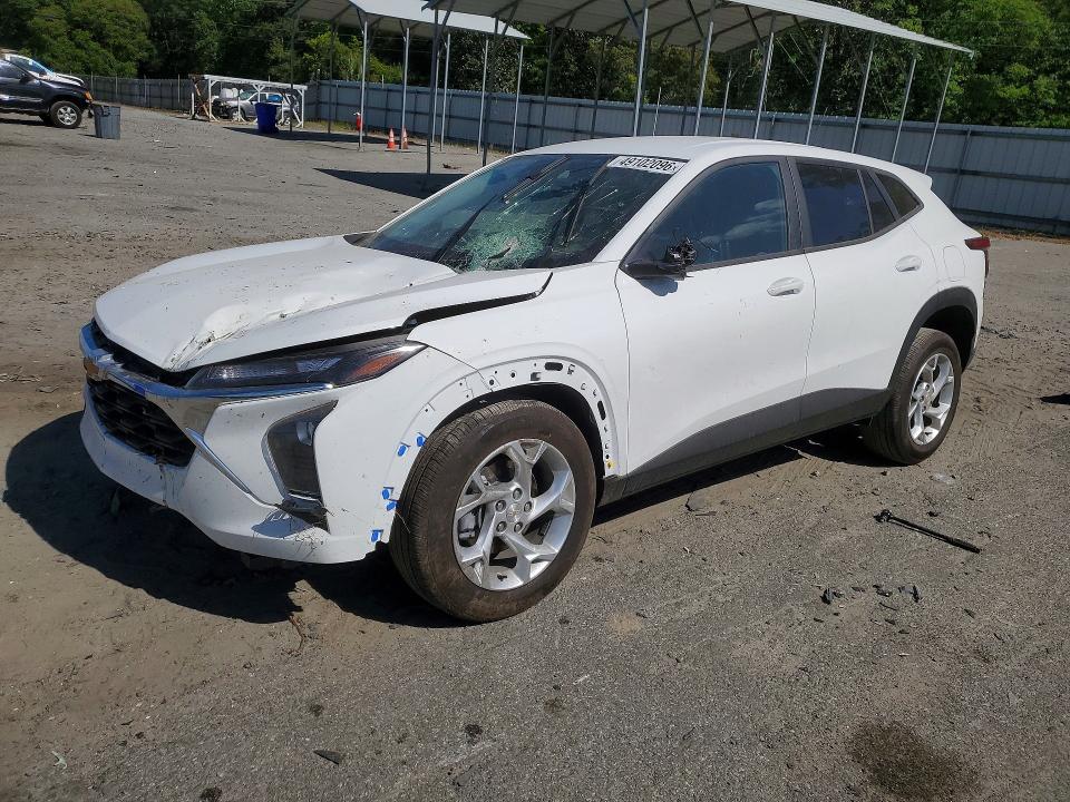 2026 Chevrolet Trax VIN KL77LFEP5TC016032 COPART salvage auction — FRONT END, GA - CERT OF TITLE-SALVAGE, sold $3,250 on 2026-07-27 (photo 1)