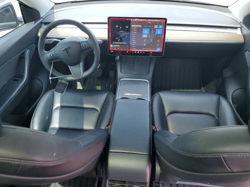 2022 Tesla Model y VIN 7SAYGDEE3NF328499 COPART salvage auction — HAIL, AR - CERT OF TITLE-SALVAGE, sold $10,800 on 2026-07-27 (photo 8)